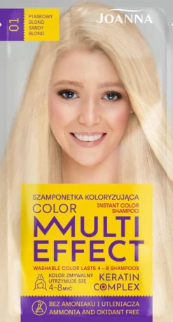 Joanna Multi Effect shampoo Sandy Blond 01
