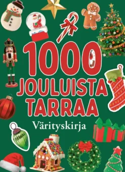 1000 jouluista tarraa - Värityskirja