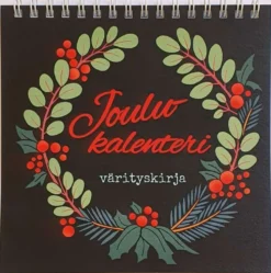 Joulukalenteri värityskirja
