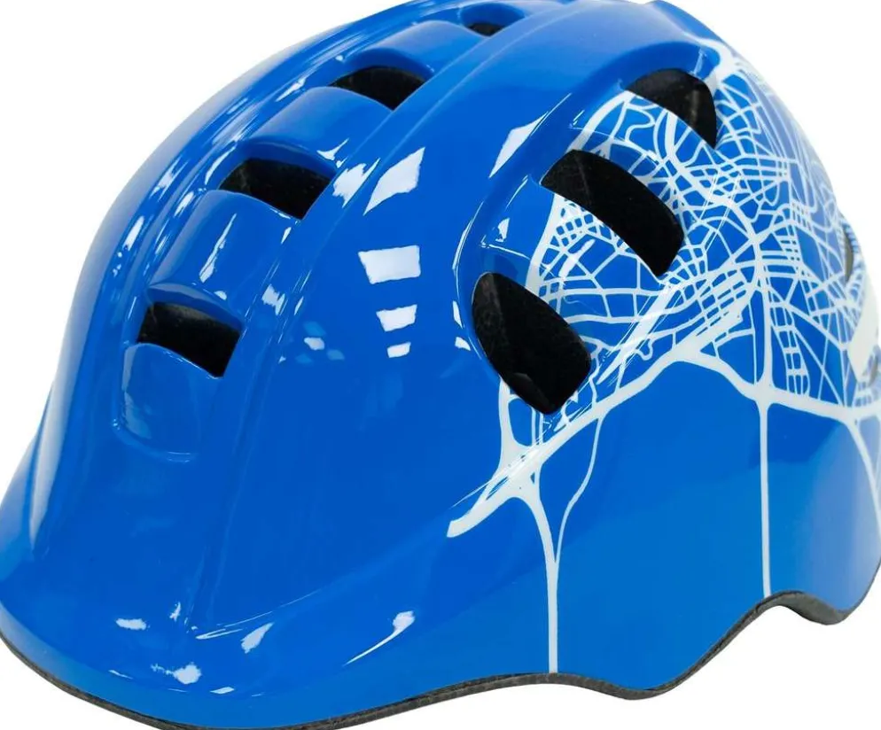 Jupiter lasten kypärä Urban Y-18 sininen 52-56 cm