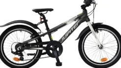 Jupiter Typhoon 20" maastopyörä 6-vaihdetta runko 24 cm musta