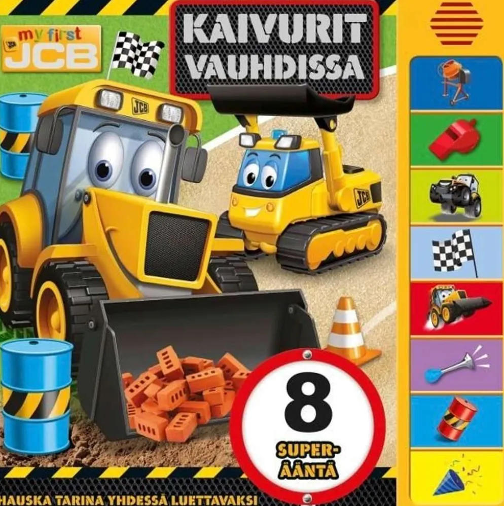 Kaivurit vauhdissa