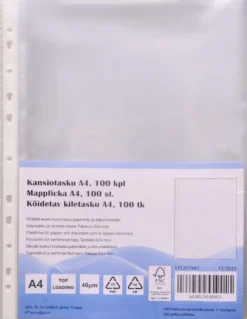 Kansiotasku A4 10 kpl