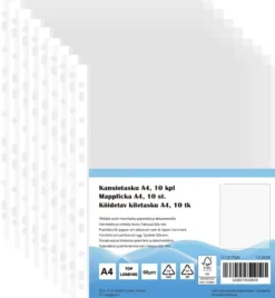 Kansiotasku A4 10 kpl