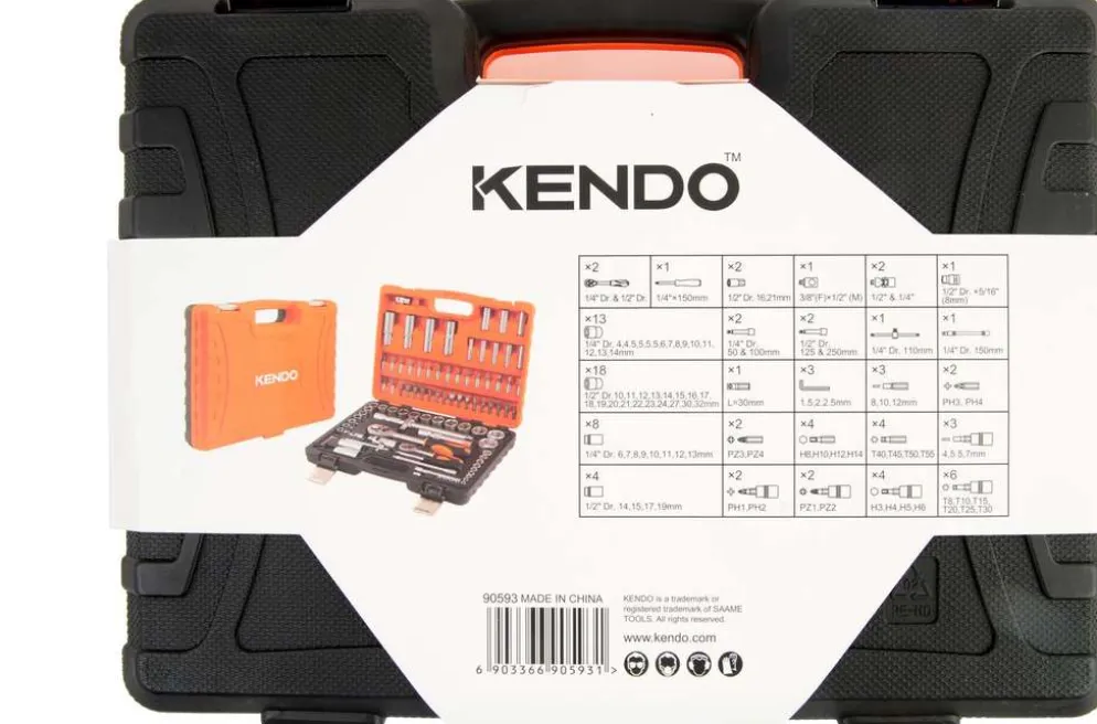 Kendo hylsysarja 94-os 1/4” & 1/2”