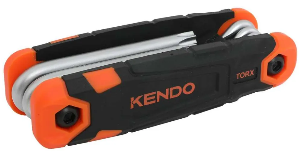 Kendo 8-osainen taitettava torx-avainsarja