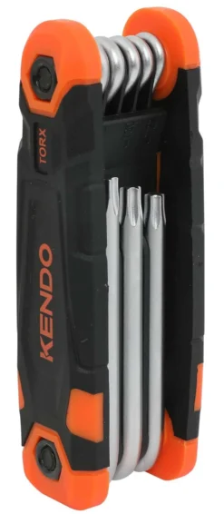 Kendo 8-osainen taitettava torx-avainsarja