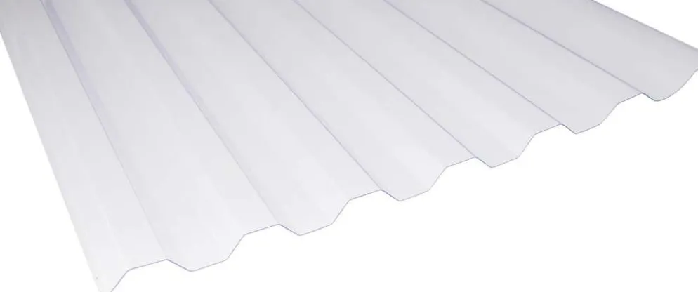 Keraplast PC Sun trapetsi valmispala 0,7x810x1200 mm kirkas