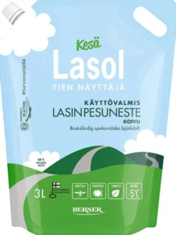 Kesä-Lasol Koivu lasinpesuneste 3 L