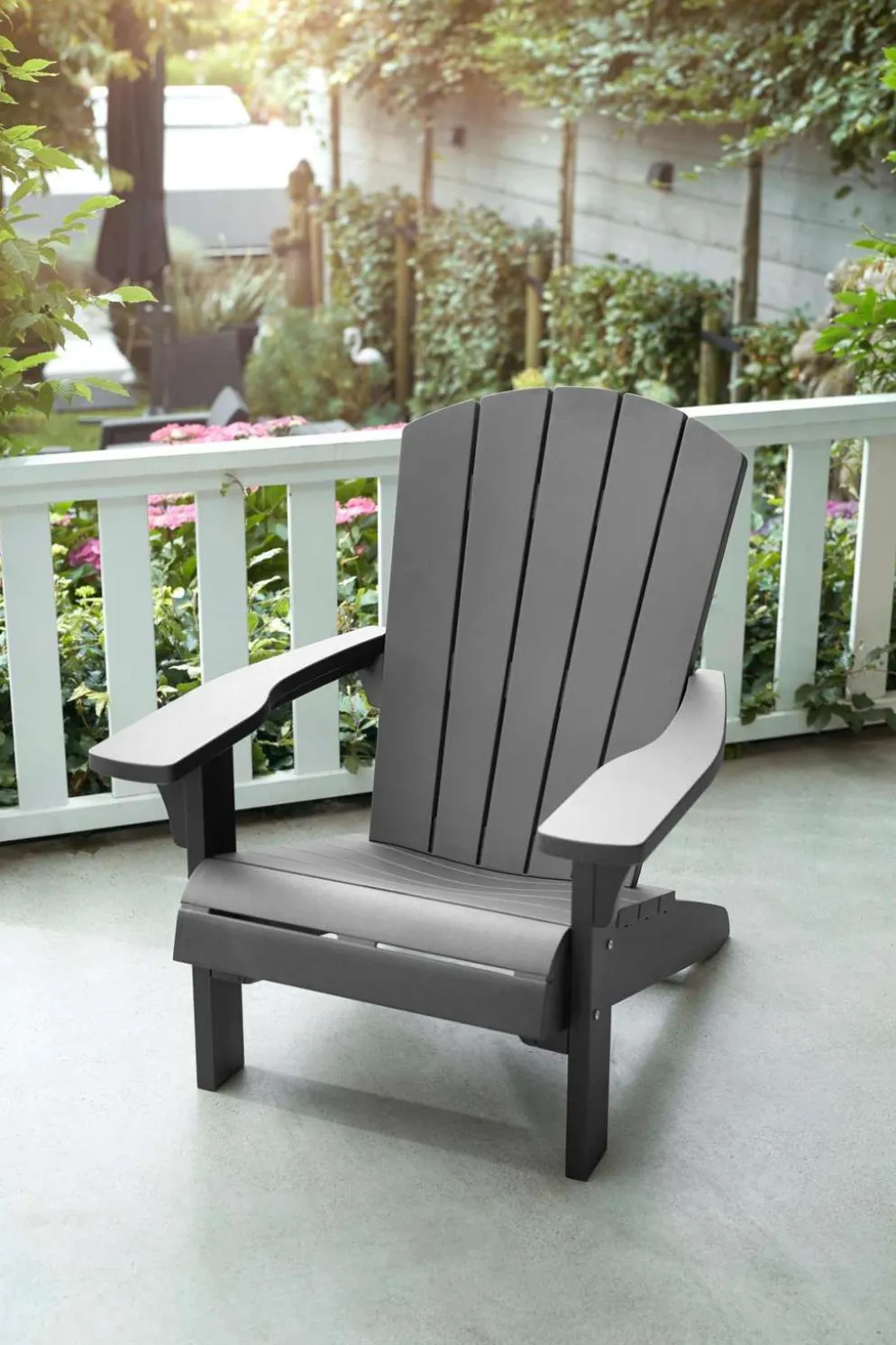 Keter tuoli Adirondack Troy harmaa