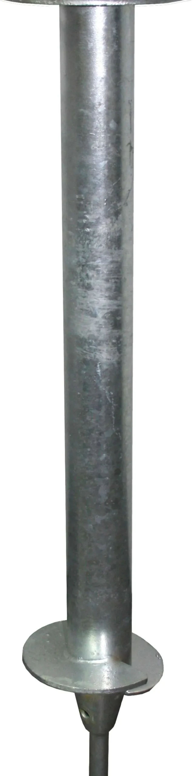 Kierreteräspaalu laipalla, kierre 150 x 6 mm, 1150 x 60/3 mm