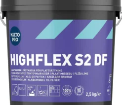 Kiilto HighFlex S2 DF Laattaliima 2,5 kg