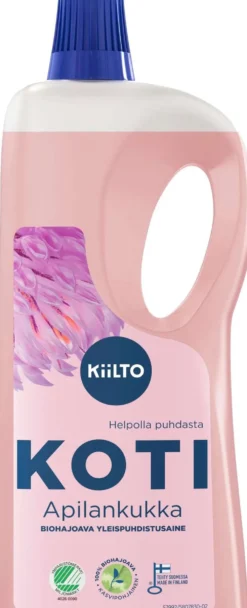 Kiilto Koti biohajoava puhdistusaine Apilankukka 1 L