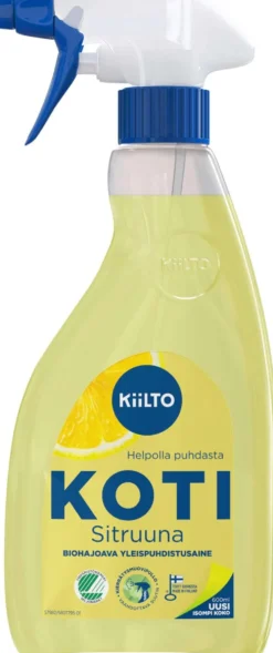 Kiilto Koti biohajoava yleispuhdistussuihke Sitruuna 600 ml