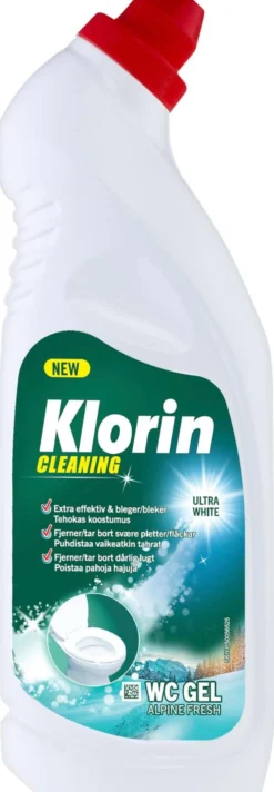 Klorin Cleaning Alpine Fresh wc-geeli 750ml