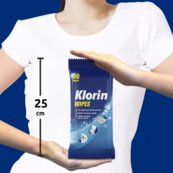 Klorin puhdistusliinat valkaisuaineella 90 kpl