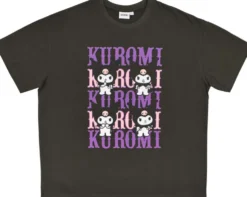 Kuromi naisten printti T-paita AM-KURO-14