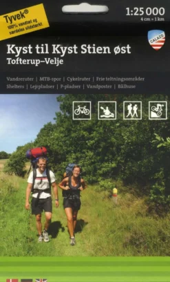 Kyst til Kyst stien: Øst – Tofterup – Velje -retkeilykartta
