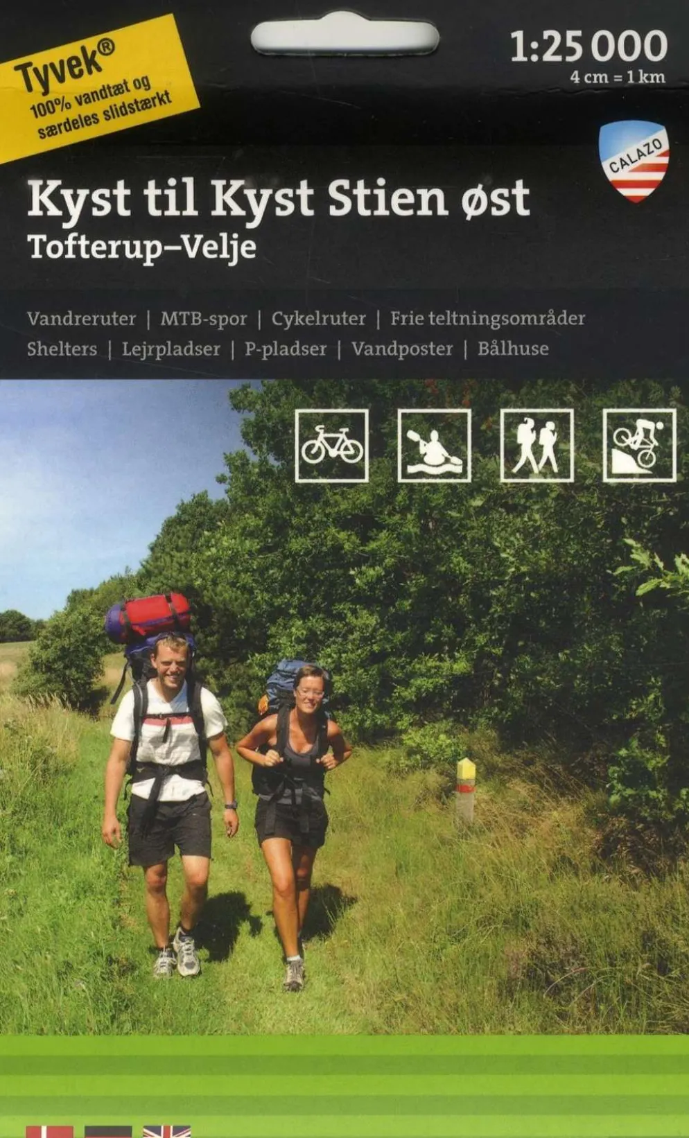 Kyst til Kyst stien: Øst – Tofterup – Velje -retkeilykartta