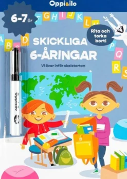 Laitila, Skickliga 6-åringar -pysselbok 6-7 år - Vi övar inför skolstarten