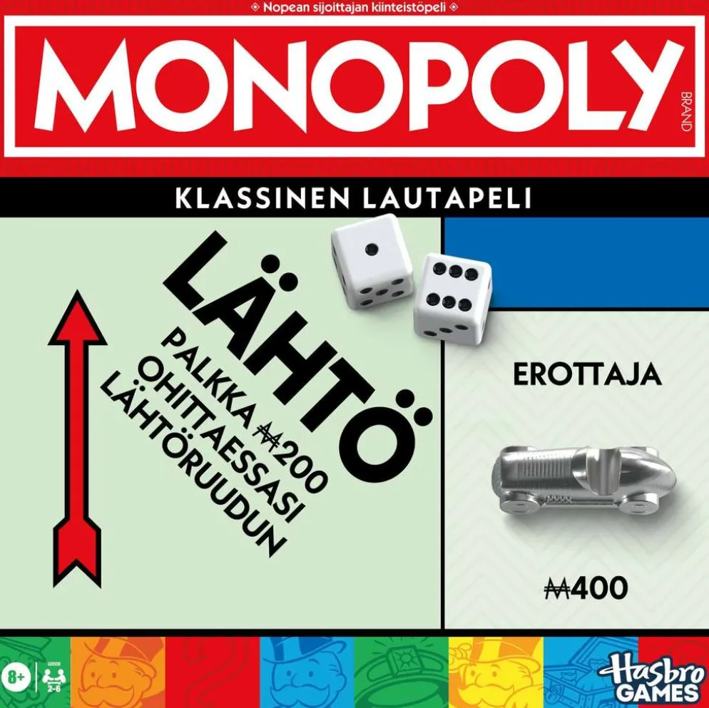 Lautapeli Monopoly classic refresh