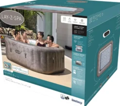 Lay-Z-Spa Rome Ultrafit Smart Airjet 180X180X71 Cm