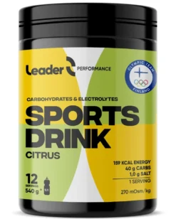 Leader Performance Sports Drink sitruksenmakuinen urheilujuomajauhe 540g