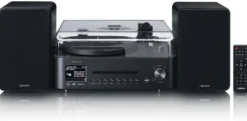 Lenco hifi‑järjestelmä MC-760BK, musta