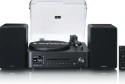 Lenco hifi‑järjestelmä MC-760BK, musta