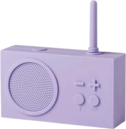 Lexon radio bluetooth kaiutin Tykho 3 violetti