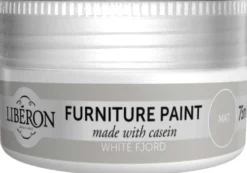 Liberon Casein Kalustemaali 75ml White Fjord matt