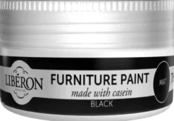 Liberon Casein Kalustemaali 75ml Black matt