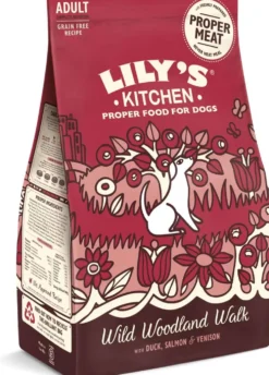 Lily's Kitchen 2,5kg Wild Woodland Walk sis. ankkaa, lohta ja peuraa koiranruoka