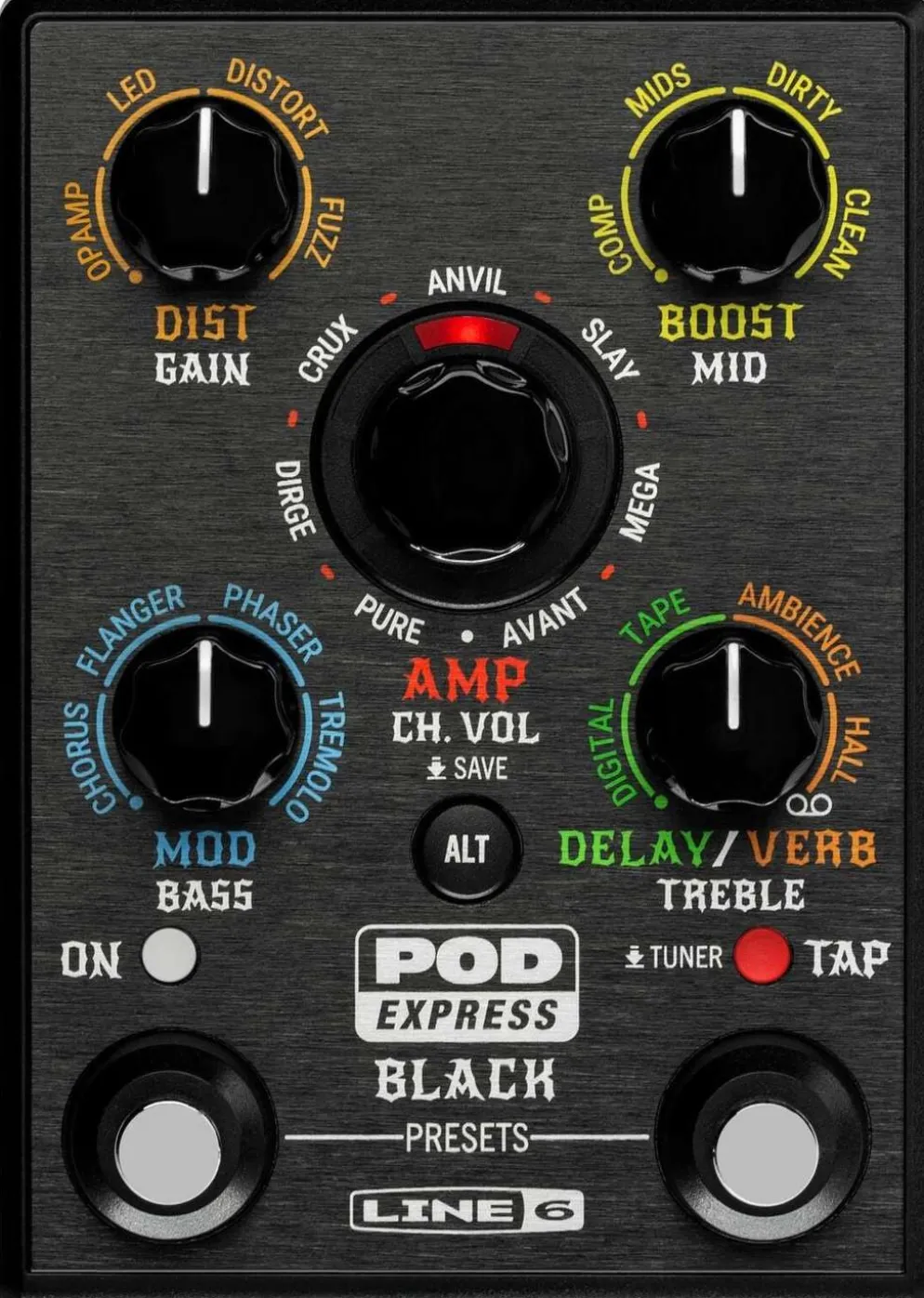 Line6 kitaraprosessori POD Express Black