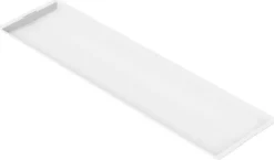 LM28 884mm valkoinen muovi tippuvesiallas M1000 lautashyllyille LM91 ja LM91EH 963mm