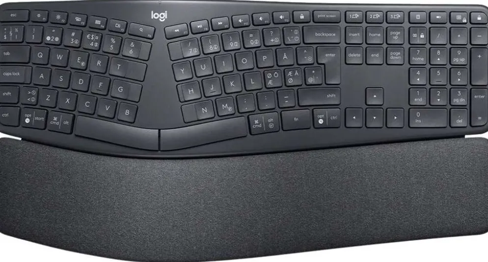 Logitech ergonominen näppäimistö Ergo K860