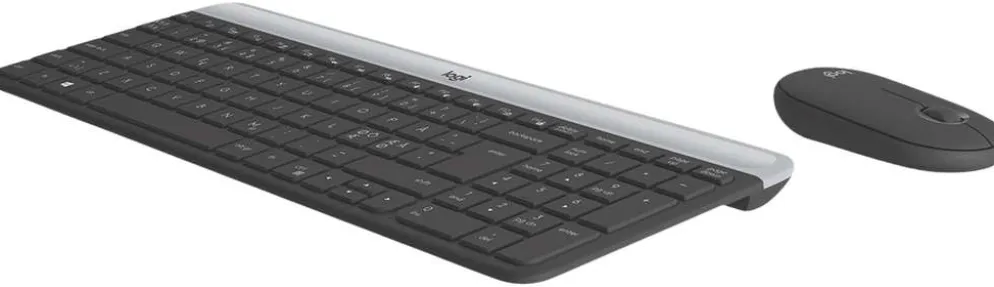 Logitech hiiri ja näppäimistö MK470 harmaa