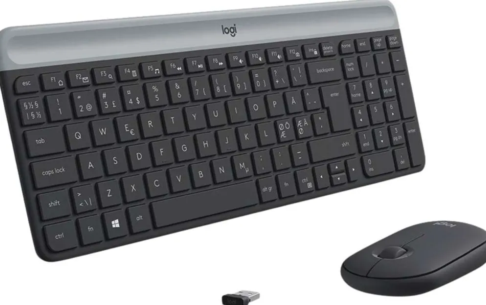 Logitech hiiri ja näppäimistö MK470 harmaa
