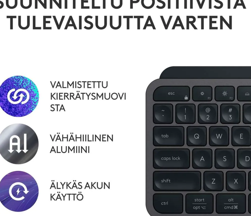Logitech näppäimistö MX Keys S