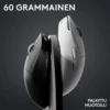Logitech pro x superlight 2 lightspeed pelihiiri valkoinen