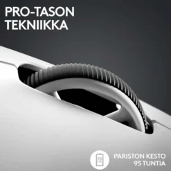 Logitech pro x superlight 2 lightspeed pelihiiri valkoinen