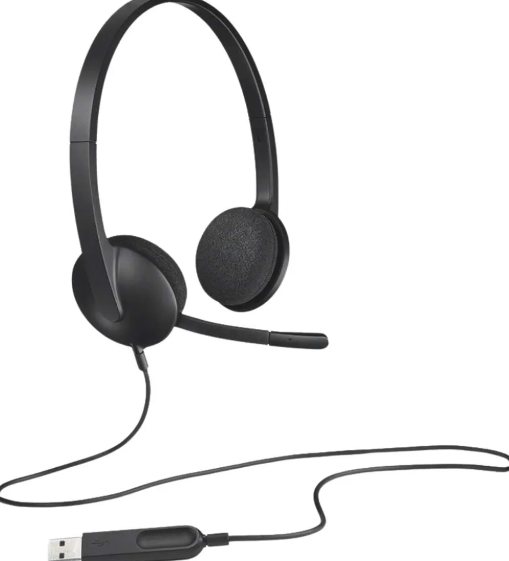 Logitech USB-kuulokemikrofoni H340