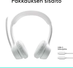 LOGITECH Zone 300 Wireless Bluetooth Headset - OFF WHITE