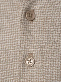 London Fog miesten pitkähihainen jacquard jersey -pikeepaita 194L292607