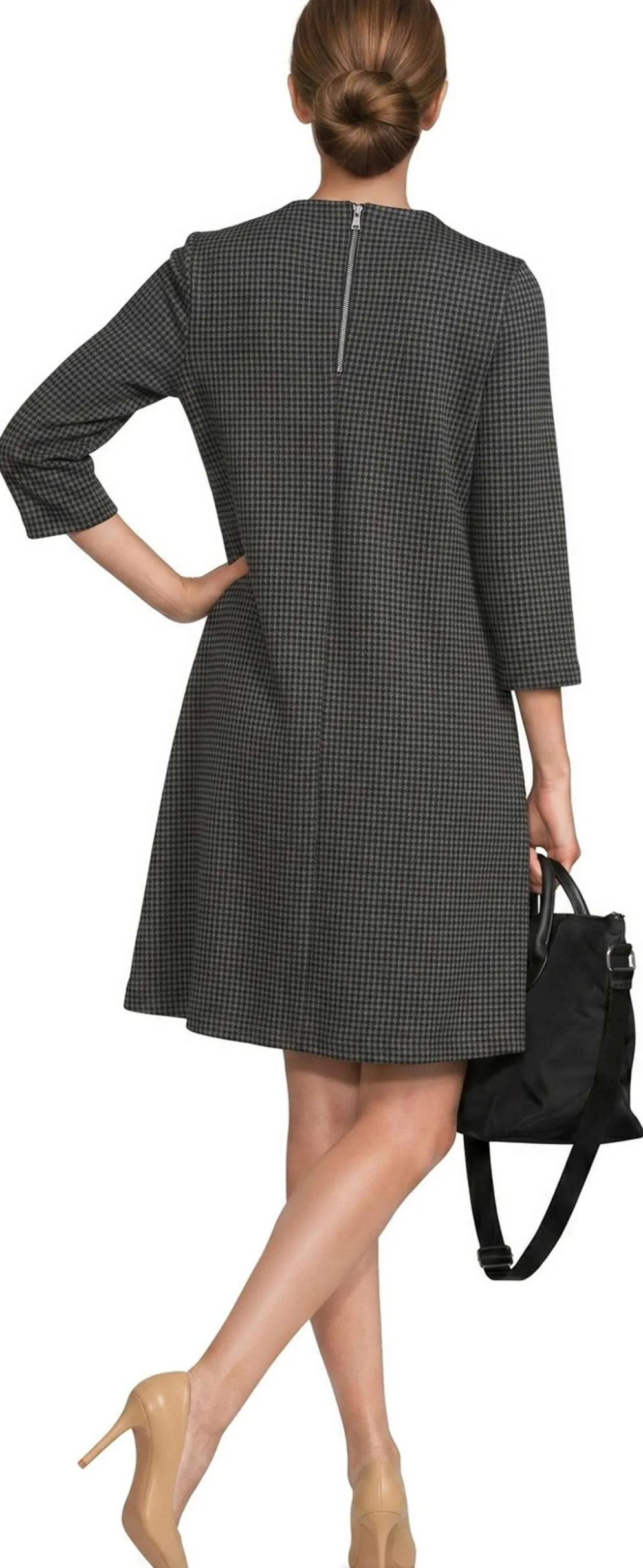 London Fog naisten jacquard-mekko 218L263307