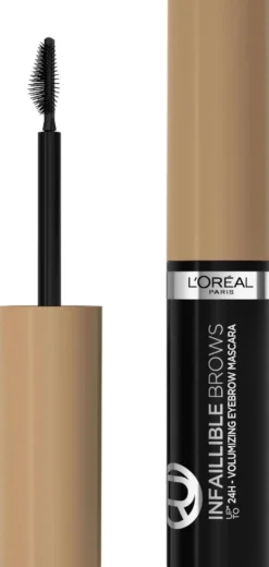 L'Oréal Paris Infaillible Brows 24H Volumizing Eyebrow 7.0 Blonde kulmamaskara 5ml