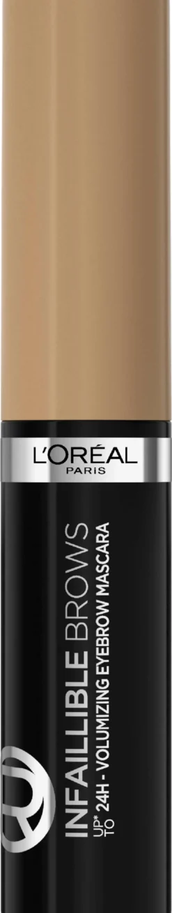 L'Oréal Paris Infaillible Brows 24H Volumizing Eyebrow 7.0 Blonde kulmamaskara 5ml