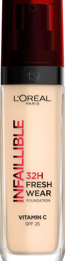 L'Oréal Paris Infaillible Fresh Wear 015 Neutral Undertone meikkivoide 30ml