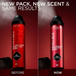 L'Oréal Paris Infaillible 3-Second Setting Mist meikinkiinnityssuihke 75ml