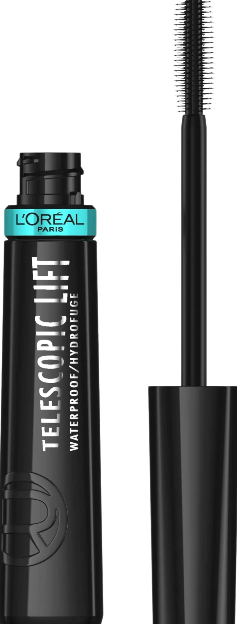 L'Oréal Paris Telescopic Lift Waterproof Black musta maskara 9,9ml